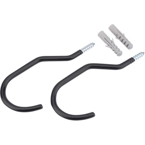 Draper Heavy-Duty Bicycle Storage Hooks (Model 59243) – Wall-Mounted Bike Racks for Secure and Space-Saving Bike Storage (1/5)