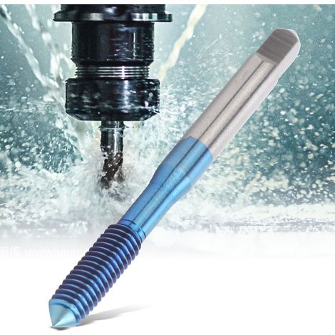 M6-Extrusionsgewindebohrer mit blauer Nanobeschichtung für metrische Maschinen (1/5)