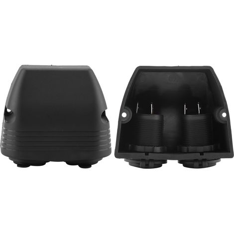 Prise allume-cigare double port à montage en surface pour automobiles et bateaux, 12 V-24 V moto ZY (1/5)