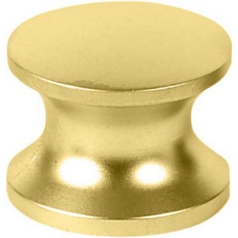 Pomello per serratura d. 22 mm colore ottone lucio