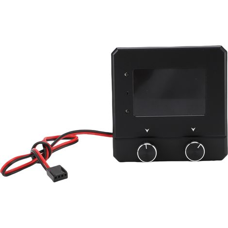 Contrôleur de vitesse pour ventilateur de pompe, alliage d'aluminium POM, affichage intelligent des données, régulateur de vitesse électronique manuel/automatique TSQ-SLTS 12V-24V (1/5)