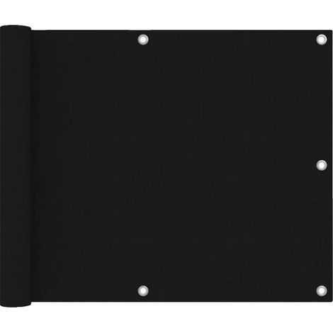 Mampara para balcón, tejido Oxford, 75 x 500 cm, resistente a los rayos UV, impermeable, fácil de limpiar. (1/5)
