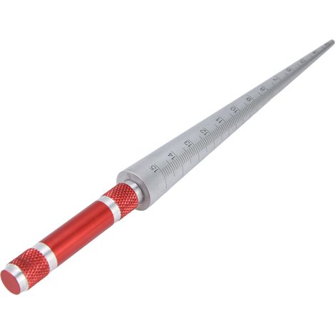 Kegelbohrungslehre aus Edelstahl, Messwerkzeug für Innendurchmesser von 3-15 mm, Präzisionskontroll-, metrisches Prüfinstrument. (1/5)