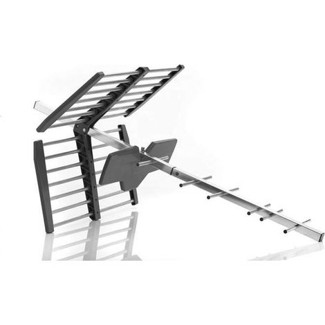 Antenne extérieure amplifiée - One For All - SV9453 - Réception TNT - Compatible Full HD - Installation aisée