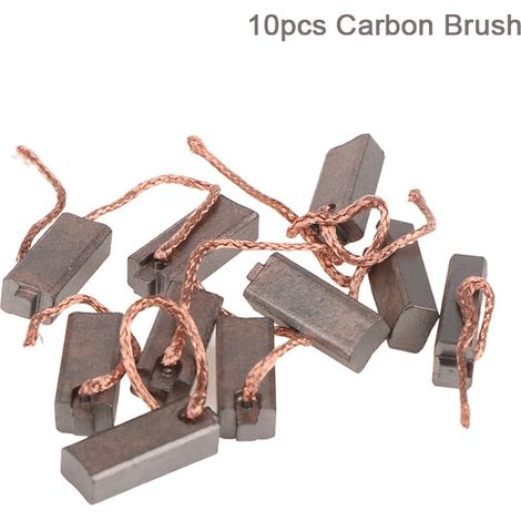 High quality automotive alternator carbon brush regulator, high quality copper carbon brushes, side output wires, 5719 mm, 10 pieces. (1/5)