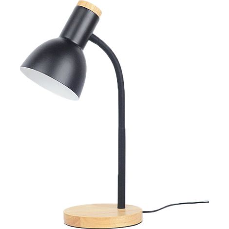 LED-Schreibtischlampe mit stabilem, flexiblem und augenschonendem Massivholzfuß – 220 V für Studentenwohnheime (1/5)