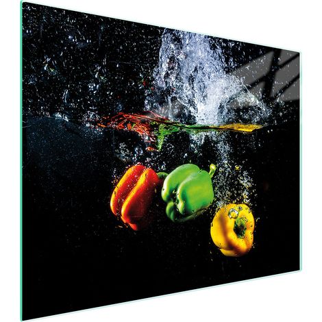 Glasschneidebrett 52x40 Pfeffer (1/5)