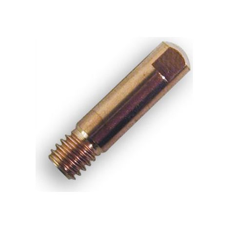 Pack de 10 buses de contact pour soudure, diamètre 1,2 mm, capacité 150A, en acier - ABRATOOLS