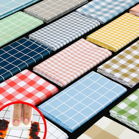 Nappe PVC Impermeable - Rectangulaire - Pour Table A Manger - 1 Piece (1/5)