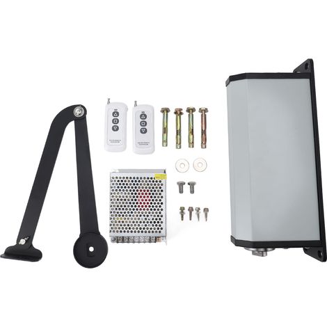 Ouvre-porte électrique à bascule, opérateur, bras incurvé à 90 degrés, moteur sans balais DC24V, faible consommation d'énergie, automatique, 220V (1/5)