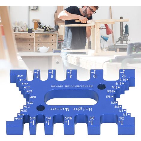 Zapfenschneidwerkzeug für die Holzbearbeitung, Werkzeug zur Herstellung von Zapfenverbindungen (blau) (1/5)