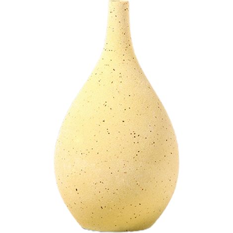 Kleine Keramikvase für frische Blumen – Dekoration für Büro und Zuhause (1/5)