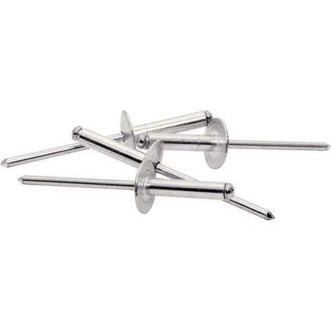 Rivet Jeu de rivets Aluminium, diamètre 4.8mm, longueur 30mm ( Prix pour 1 ) (1/5)