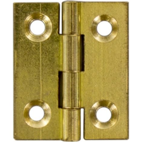 CERNIERA FRESATA PIANA OTTONE SATIN 30X25 MM