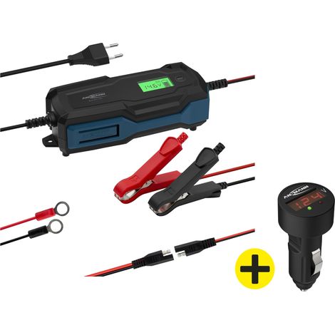 Chargeur de batterie voiture ANSMANN + Testeur de batterie automobile (1/5)