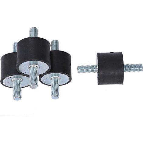 piezas de goma M10 con doble rosca externa (1/5)