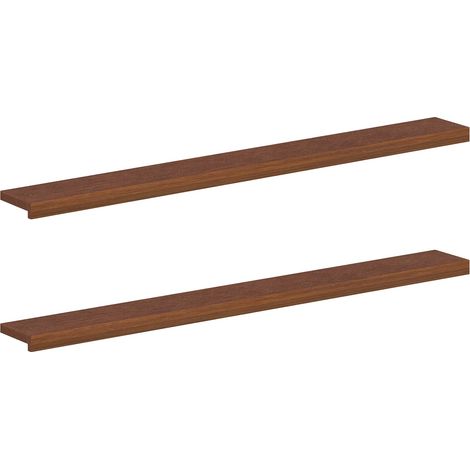 Appuis de fenêtre 2 pc Marron foncé 140 x 20 x 2 cm – bureau