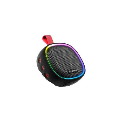 Enceinte Douche Bluetooth Étanche, Portable IPX7 Haut-Parleur Radio sans Fil Waterproof Extérieur avec Lumière LED, Très Approprié pour Douche, Piscine, Cyclisme (1/5)