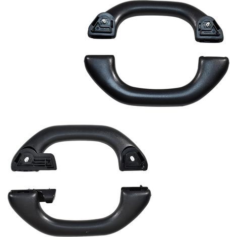 Set di 4 maniglie di sostegno per il soffitto dell'auto, anteriori e posteriori, compatibili con Polo 9N Golf Bora Jetta A4 6N0857607L 6N0857607K (1/5)
