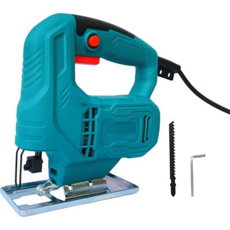 Seghetto Elettrico Alternativo 710W per Legno e Metallo Taglio 55mm 3000RPM (1/5)
