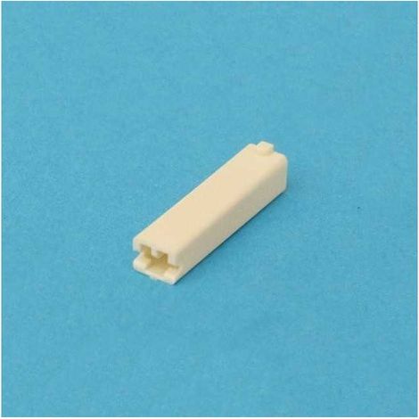 Blocchetto di Sicurezza per Faston 2,8 Frontale Nylon Neutro