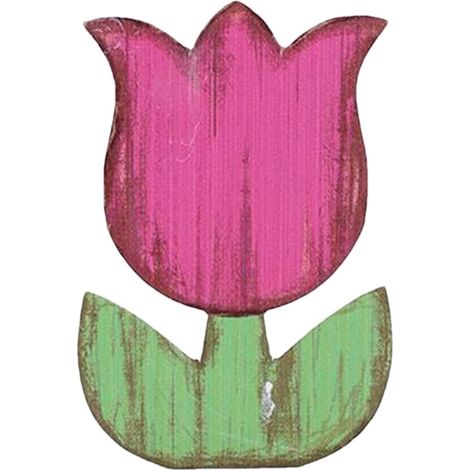 Wooden Flowers, Flower Table Signs Made of Wood, Vintage Cake Stand, Fireplace Decoration for Table Centre, Windowsill, Desk (1/5)