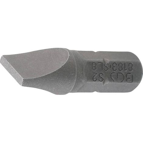 Embout 6,3 mm (1/4) x 25 mm - Fente 8 mm - Précision et Compatibilité, Acier, Pro - D-Work