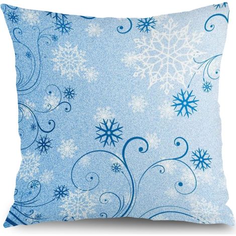 Housse de coussin patio floral, décoration jardin extérieur,40×40cm (1/5)