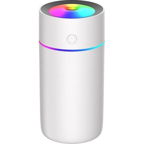 Mini Humidifier, Portable USB Cool Mist Humidifier for Plants, Car, Baby Room with Auto Shut-Off, Best Personal Humidifier (White-320ml) (1/5)