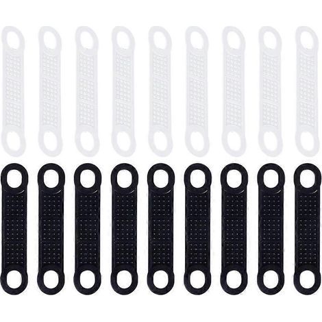 50 umweltfreundliche, rutschfeste Silikon-Punkte für Kleiderbügel – 10,5 x 2,2 cm (1/5)