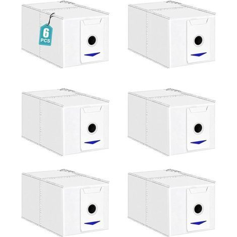 Lot de 6 Sacs d'aspirateur Compatible avec T30S/T30S PRO/T30 OMNI/T30 PRO OMNI, (1/4)