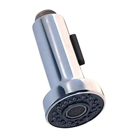 Tête de douche multifonctionnelle à 2 buses, pommeau de douche chromé pour robinet d'évier de cuisine (1/3)