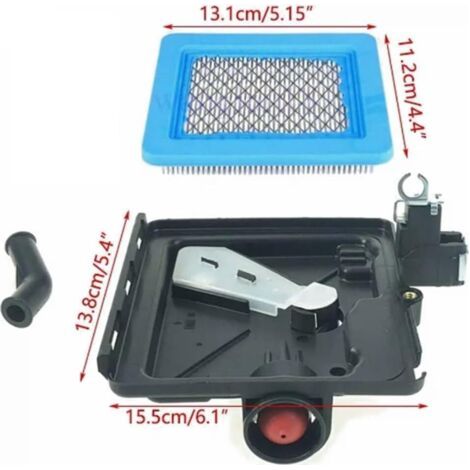 Filtro d'aria e base di pulizia per tagliaerba pezzi di ricambio 799868 498170 799872 694202 (1/4)