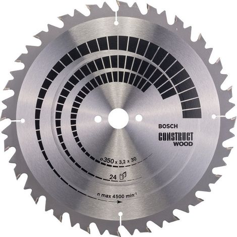 Bosch PRO Wood Circular Saw Blade 350 x 3.2 x 30 mm T24 2608640702
