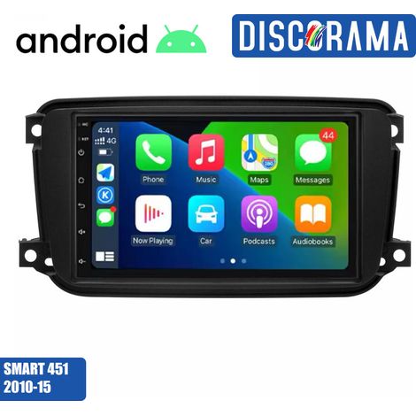 AUTORADIO ANDROID SMART FORTWO 2010-2015 STEREO AUTO TOUCH 7″ WIFI NAVIGATORE