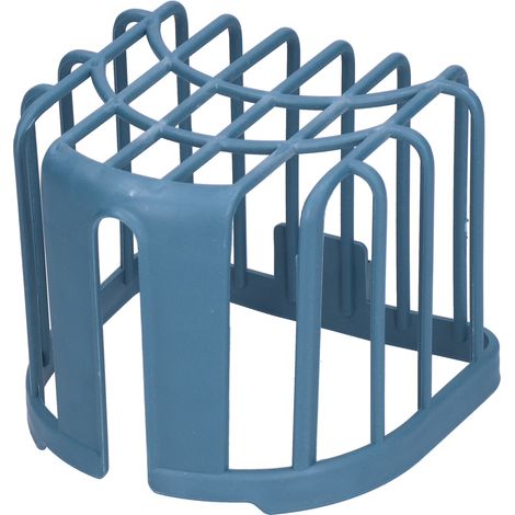 Étagère de salle de bain sans perçage, porte-papier toilette mural, sans colle et lavable, grand porte-papier toilette, porte-serviettes bleu foncé. (1/5)