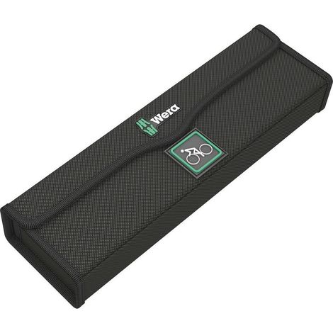 Wera – Coffret de clés dynamométriques 16 pièces 2,5 - 25 Nm 1/4 – Précision ± 4% – Boîte textile compacte – Pour entretien véhicules