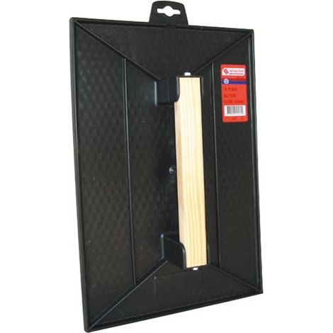 Taloche Kunststoff glatt 34x23 Schwarz - Vinmer