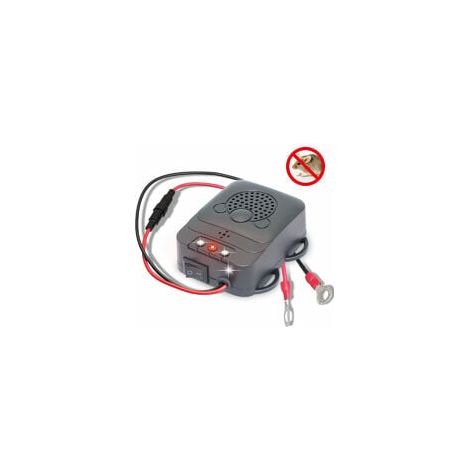 Repellente per auto a ultrasuoni, scaccia-topi e martore elettronico con luci LED stroboscopiche per auto, fienili e cucine.