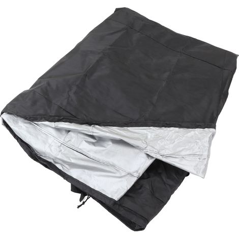 Housse de protection anti-poussière en nylon 600D imperméable pour meubles, protection UV pour le rangement extérieur (1/5)