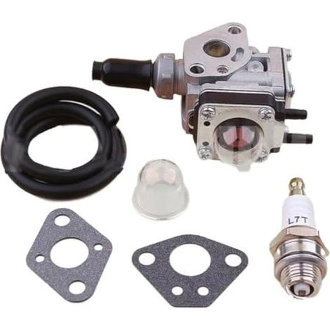 Carbu Carburateur Kit De Carburateur Pour Kawasaki TH43 TH48 Pour KBH48A Débroussailleuse Bougie D'allumage Ampoule D'amorce Carburateur débroussailleuse (1/5)
