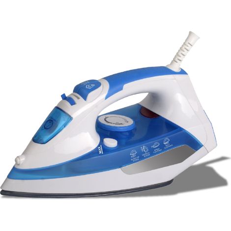 Ferro da stiro a vapore con piastra in ceramica 1800-2200 Watt con capacità d'acqua 300 ml (1/2)