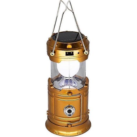 Lampe de camping rechargeable USB, lanterne de tente étanche, lampe torche, lanterne pour travaux extérieurs (1/5)
