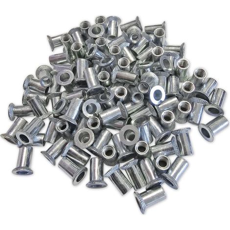 Insertos roscados de 4 mm con cabeza avellanada