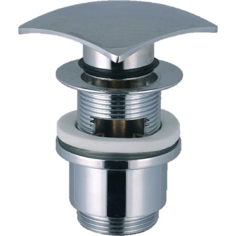 Primaster Ablaufgarnitur Pop-Up 1 1/4 Zoll quadratisch Abfluss Ablauf Ventil