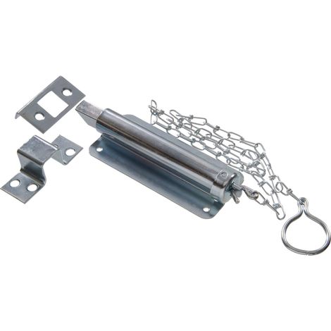 Chaîne de 15,2 cm à boulon Plaqué zinc 1-pack (1/2)