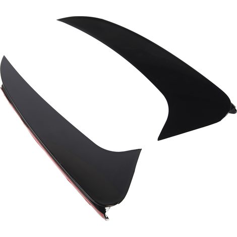 2 Pièces Cadre Remplacement Déflecteur d'Air Inférieur Pare-chocs Arrière pour Benz Classe CLS W218 C218 Noir Brillant (1/5)