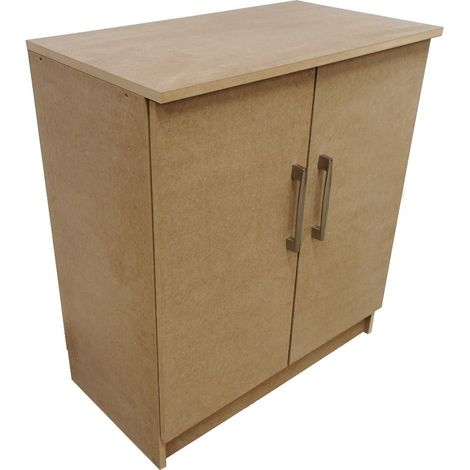 Nova 2 Door MDF Workstation/Cupboard 800mm Wide (Nova-AGS3) (1/3)