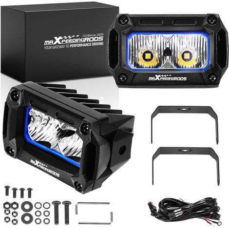 3.3" LED Arbeitsscheinwerfer mit Kabelsatz Offroad Zusatzscheinwerfer For SUV