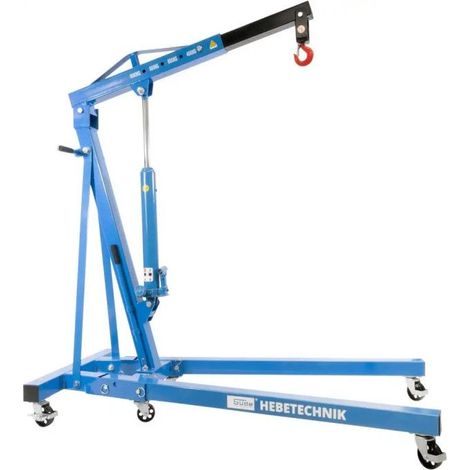 Grue d'atelier 1000.1 KG - Chèvre 1 tonne - Levée 2160 mm